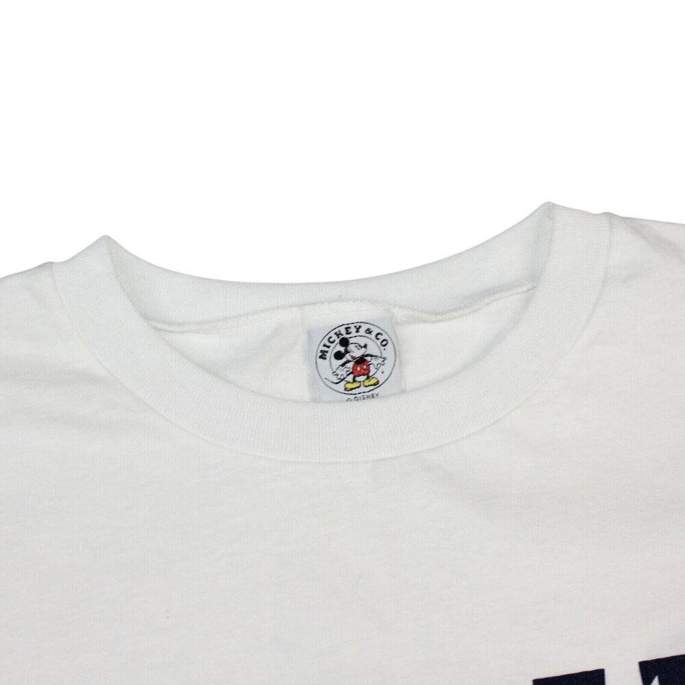 Vintage Mickey Mouse & Co Stars Stripes Patriotic One Size Fits All Night Shirt - Picture 10 of 12